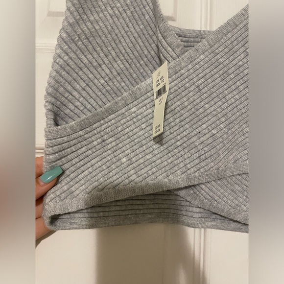 Aerie Cross Front Sweater Tank Top NWT - Picture 5 of 6
